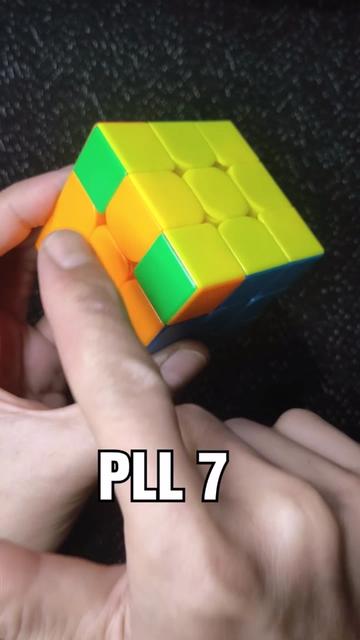 杰哥教你玩魔方 - pll7公式形状及复原演示.